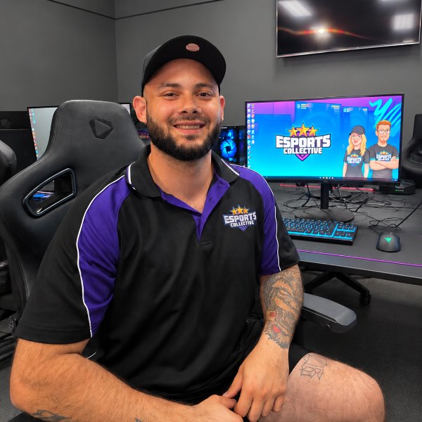 Chris, Support Worker at ESports Collective Bairnsdale